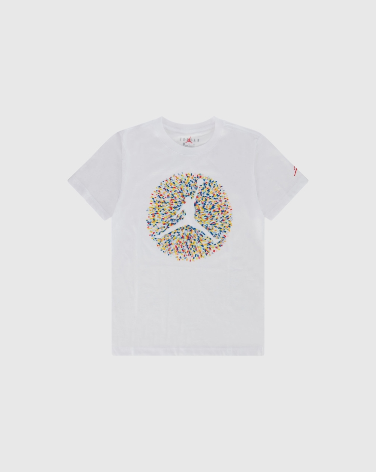 Nike Jordan T-Shirt Poolside Jumpman Bianco Bambino