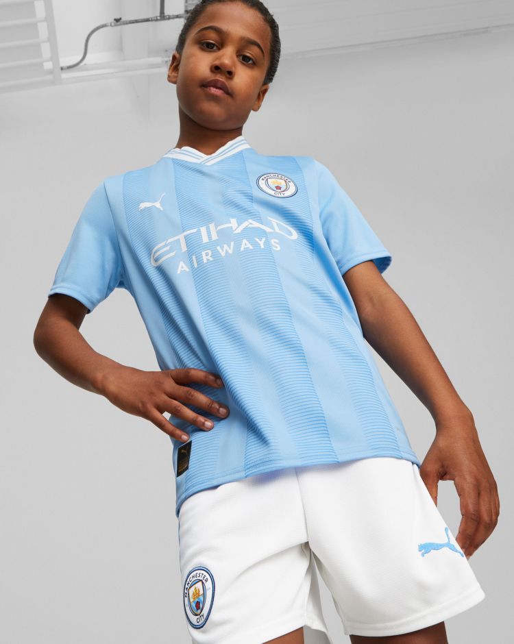 Puma Maglia Home 23/24 Manchester City Bambino