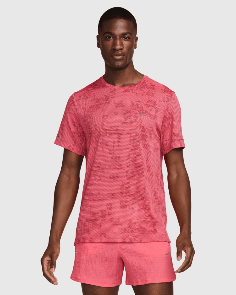 Maglia da running a manica corta Dri-FIT ADV Rosa Uomo