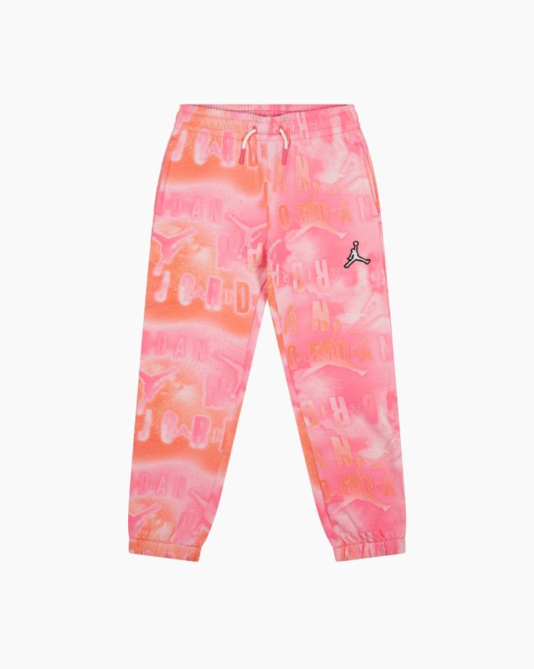 Nike Jordan Pantalone Essentials Aop Pant Rosa Bambina