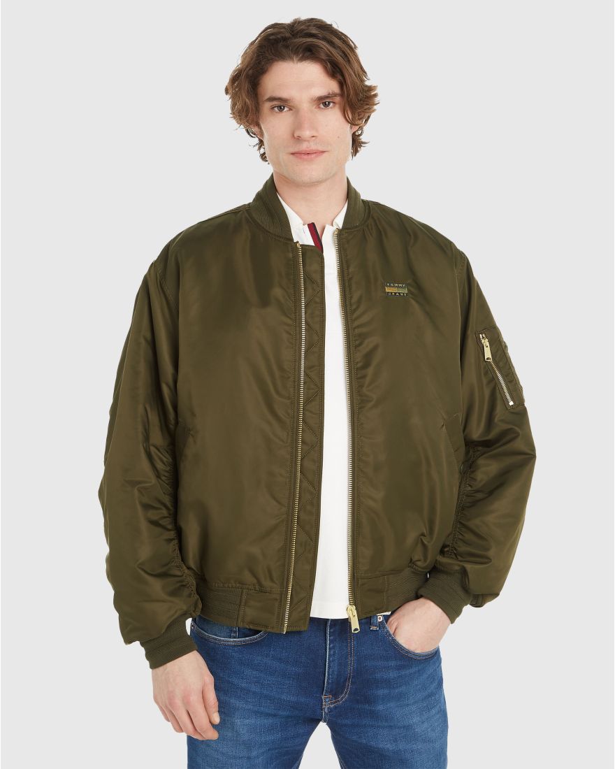 Tommy Hilfiger Giacca Bomber Authentic Army Verde Uomo Verde