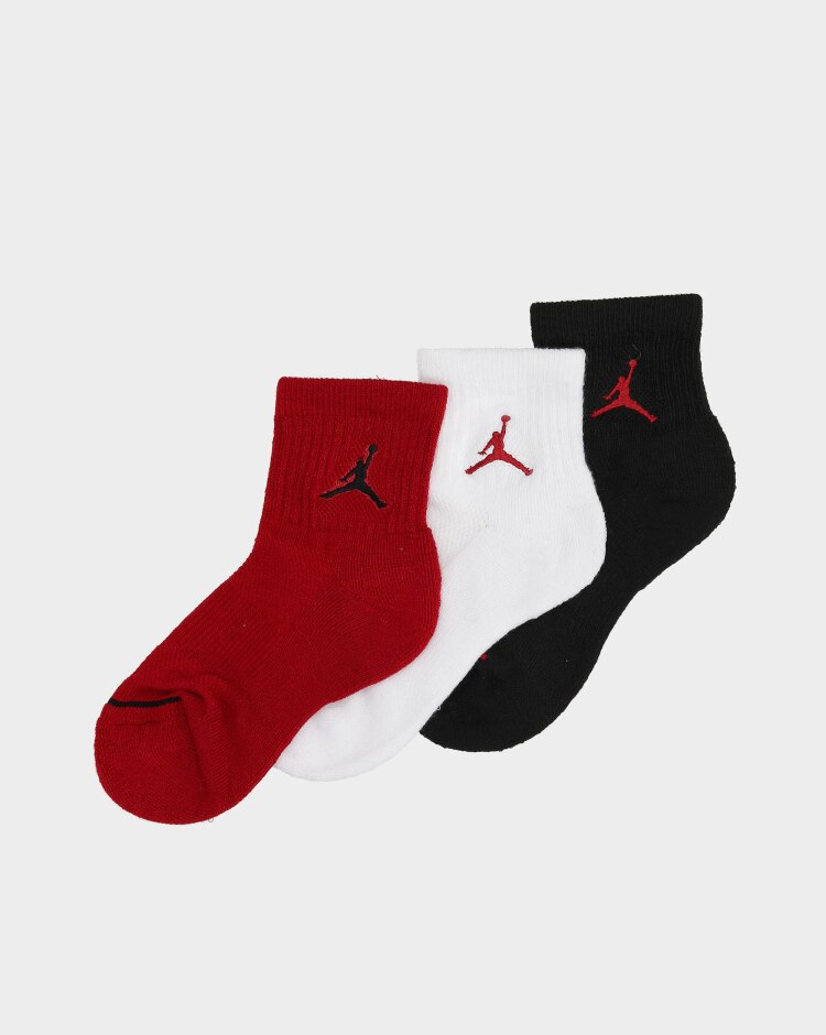 Nike Jordan Jumpman Quarter Calze Rosso Bambino