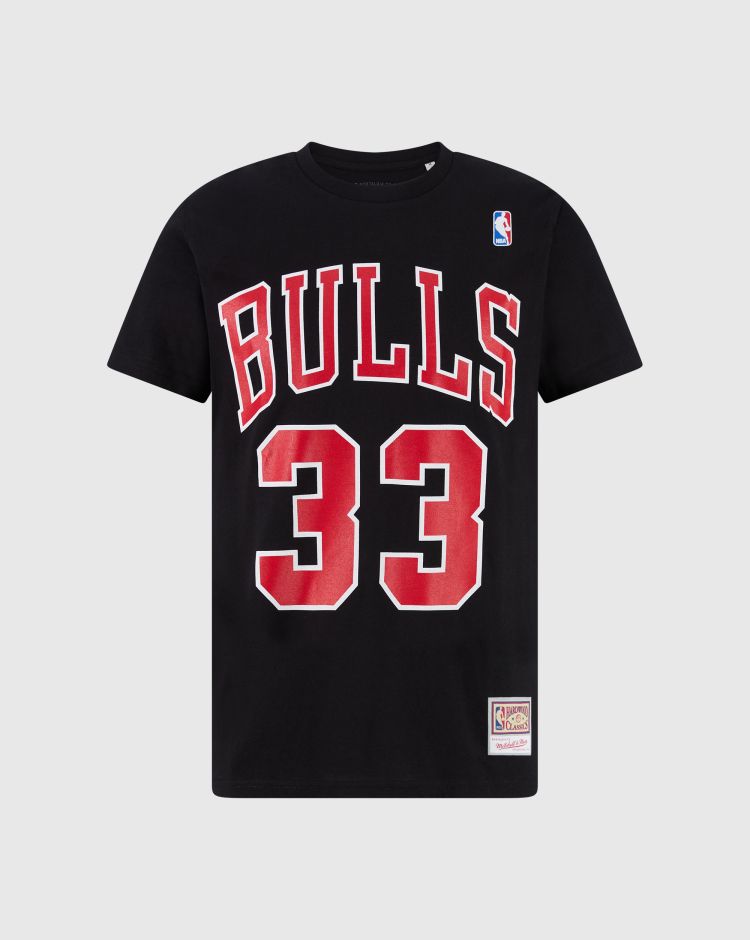 Mitchell&Ness NBA N&N T-Shirt Chicago Bulls Scottie Pippen Uomo