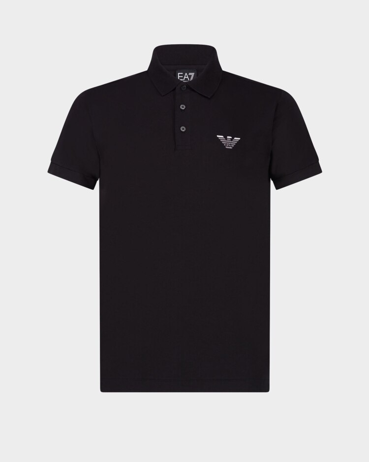 Emporio Armani EA7 Polo Nero Uomo