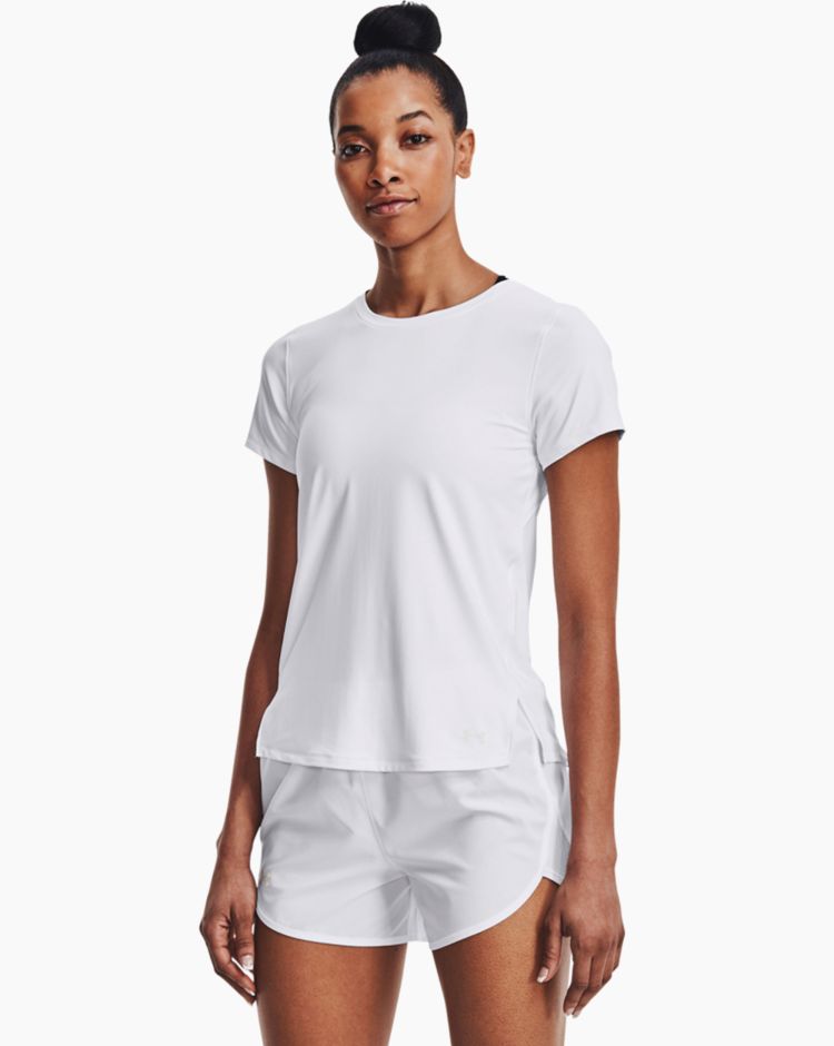 Under Armour T-Shirt Isochill 200 Laser Bianco Donna