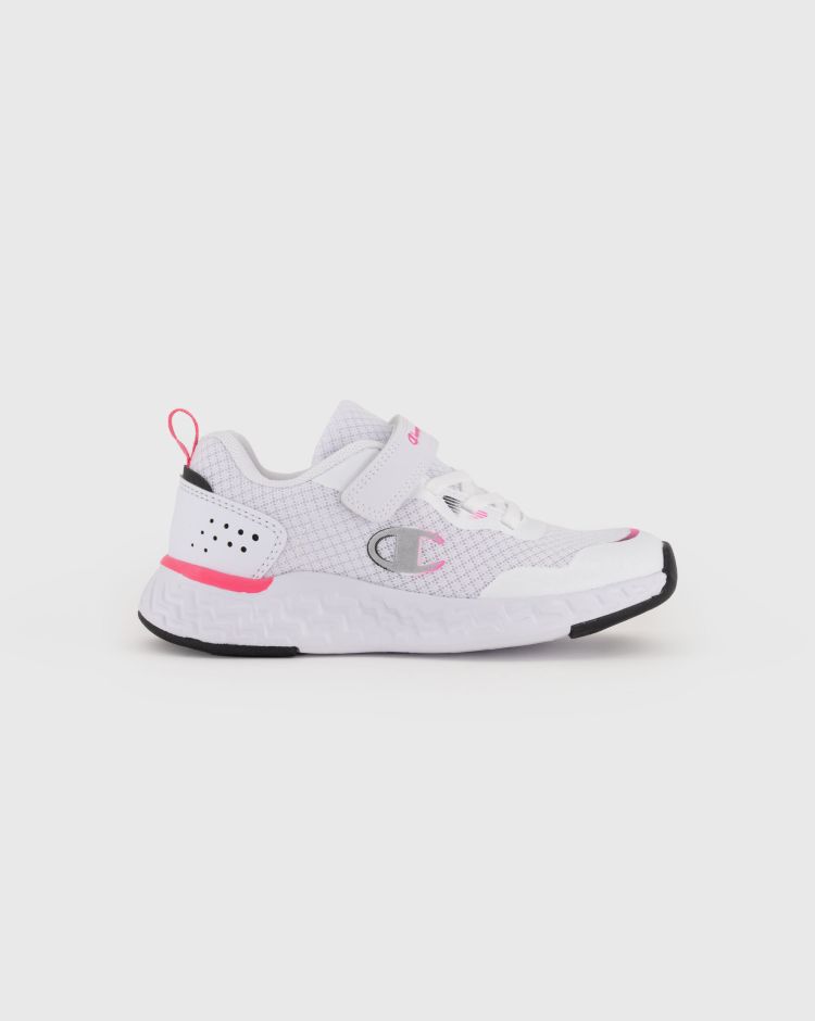 Champion Bold 2 Bianco Fucsia Bambina