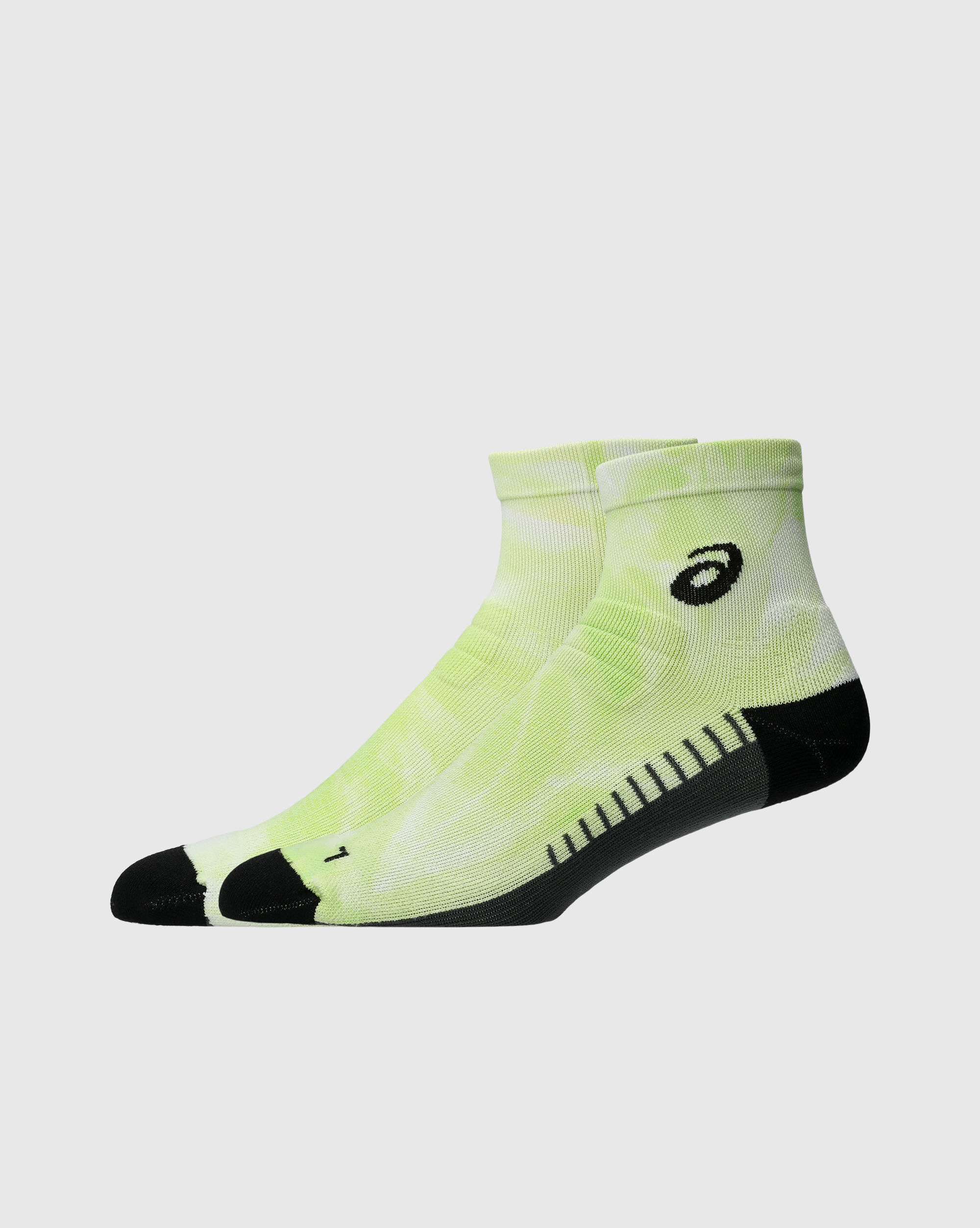 Calze Performance Run Quarter Verde Uomo